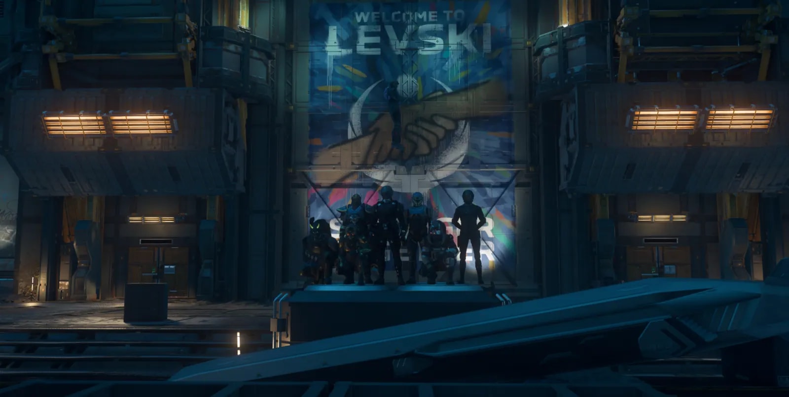 PTF crew at Levski